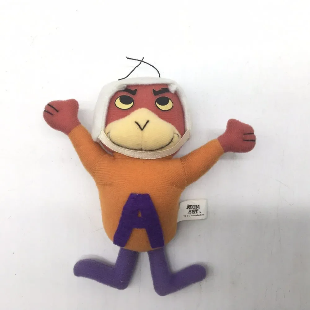 Vintage Atom AntPlush Warner Bros Hanna Barbera Dairy Queen 5.75” Y2K